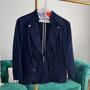 White House Black Market Navy Blazer